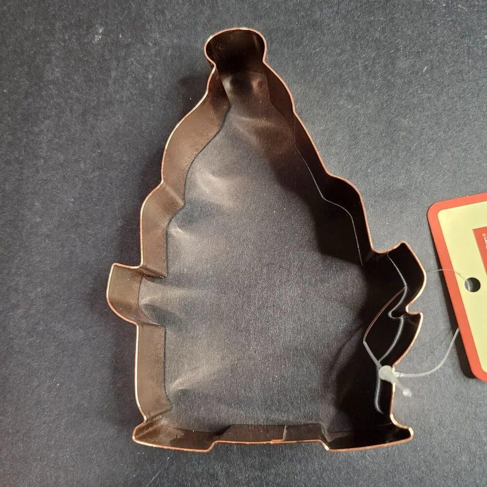 NWT Gnome Copper Cookie Cutter Christmas Elf Cookie Baking